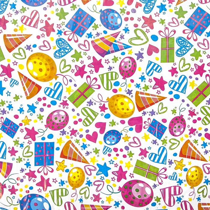 Скатерть ПЭТ 120х180см Веселый балаган ДонБал