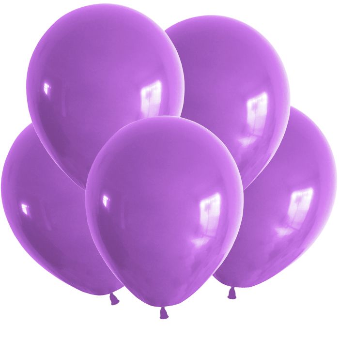 Шар латекс 12"/ВП пастель Сиреневый Light purple (100шт)
