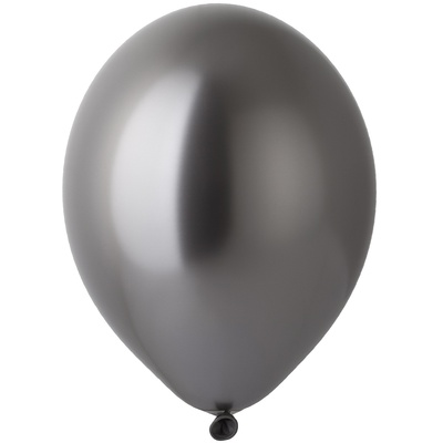 Шар латекс 12"/Bb B105/609 хром Glossy Anthracite