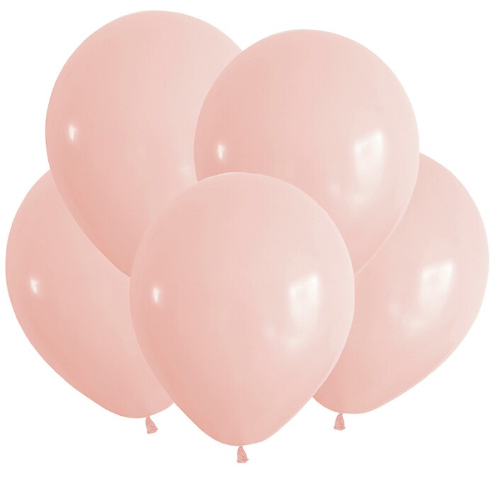 Шар латекс без рисунка 12" ВП пастель макарунс Персик Coral (100шт)