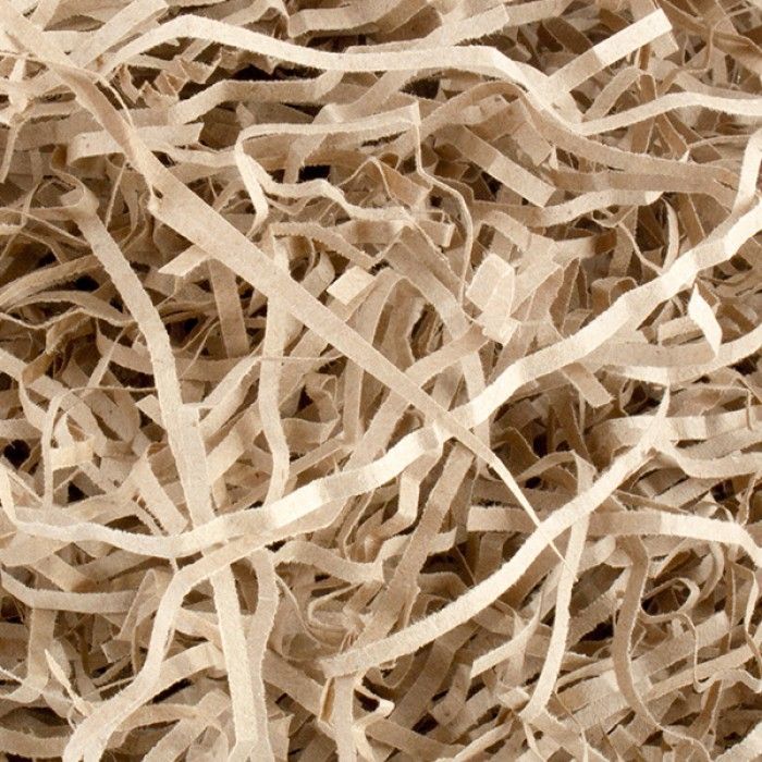 Наполнитель для подарка бумага 200г Крафт Коричневый