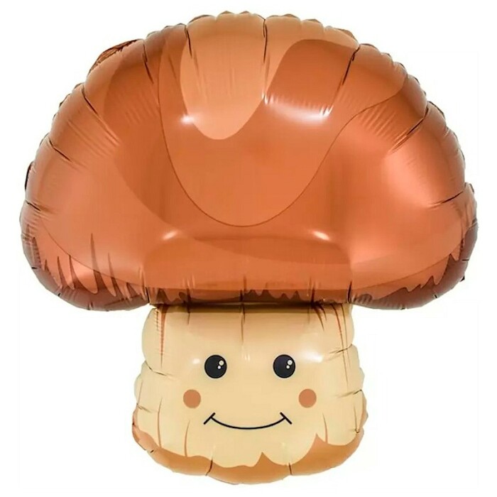 Шар фольга фигура Гриб Боровик 26" 55х65см ВС