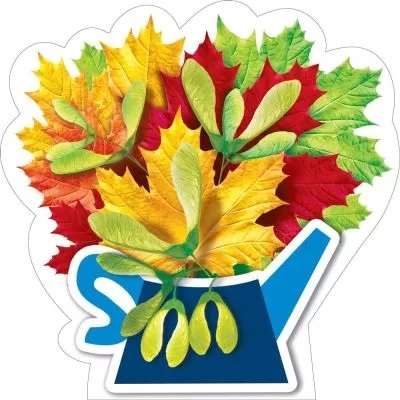 Украшение на скотче Чайник с букетом (10шт)