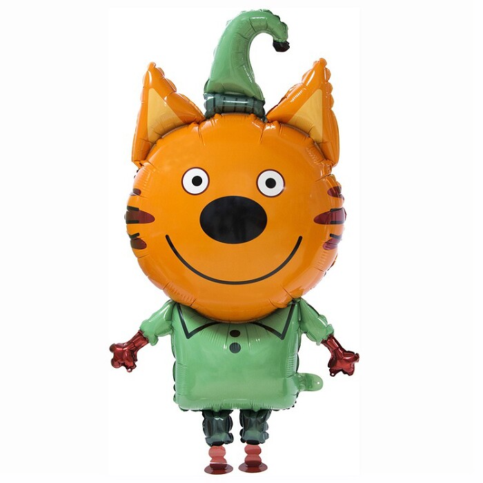 Шар фольга фигура AIR Три кота Компот 43" 108см FL 405017