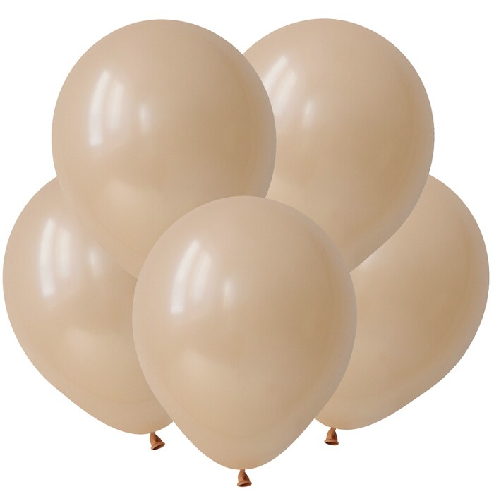 Шар латекс без рисунка 12" ВП пастель Телесный Blush (100шт)
