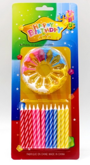 Свечи набор Ассорти (уп12+12) 0-01 АА