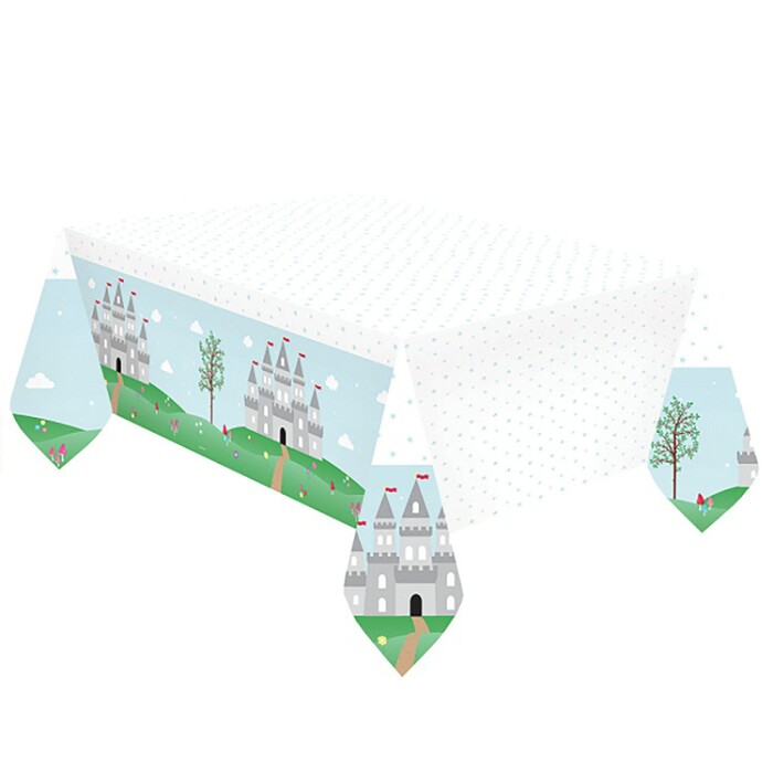 Скатерть ПЭТ 120х180cм Принцесса и Рыцарь