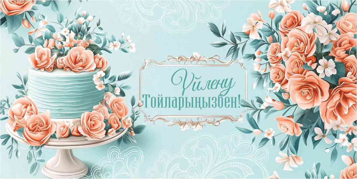 Конверт для денег Үйлену Тойларыңызбен