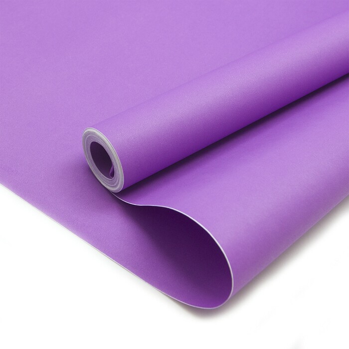 Бумага Крафт рулон 0,70х9,0м 2ст Тонировка Сиреневый