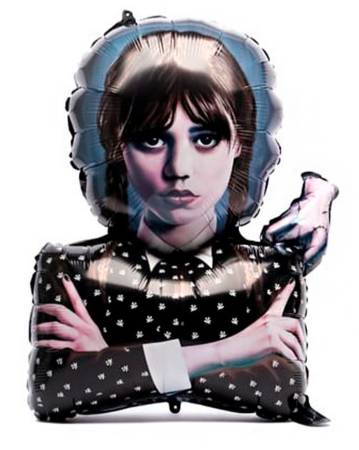 Шар фольга с рисунком 32'' 81см ВС Мрачная девочка