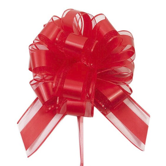 Бант шар 64мм Идеал Красный