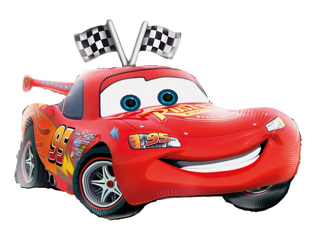 Шар фольга фигура Тачка Молния МакКуин 28" 71см FL