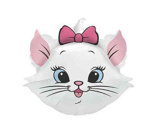 Шар фольга фигура Кошечка Мари (воздух) 23" 58см FL (упак)