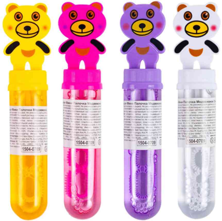 Пузыри мыльные Палочка 35мл Медвежонок