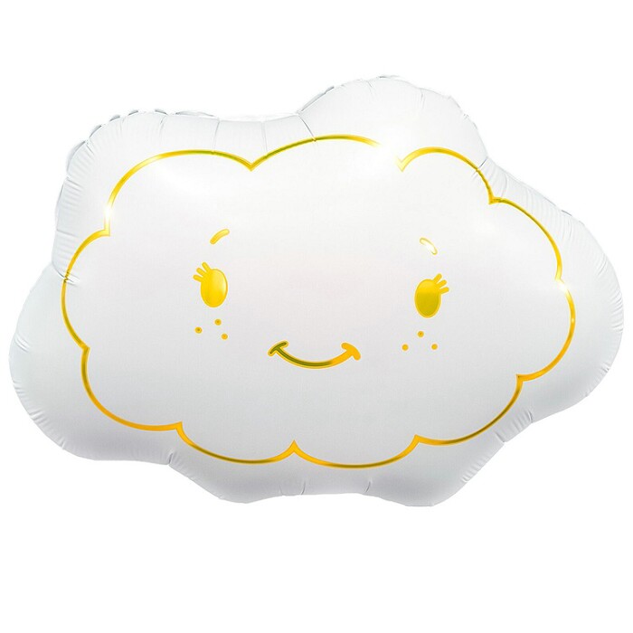 Шар фольга фигура Облачко веселое 26" 66см AG 226009