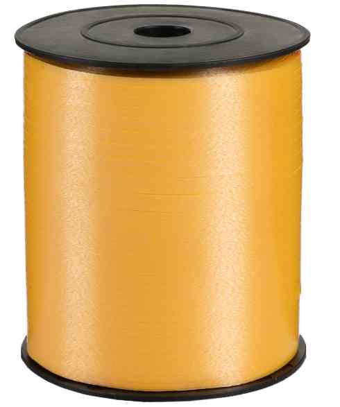 Лента бобина 0,5х500м Желтый однотонный МП