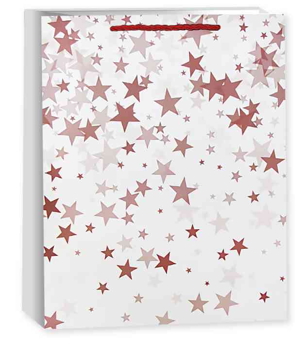 Пакет бумажный XXL 50х72см Миллион звезд Дизайн №2 ДБ