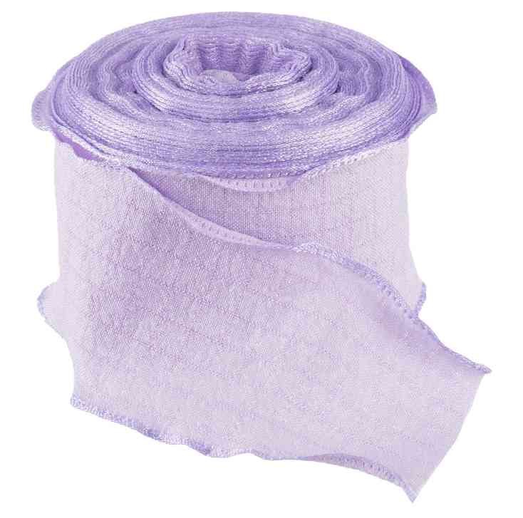 Лента тканевая 4х9,14м Нежная волна Сиреневый ДБ