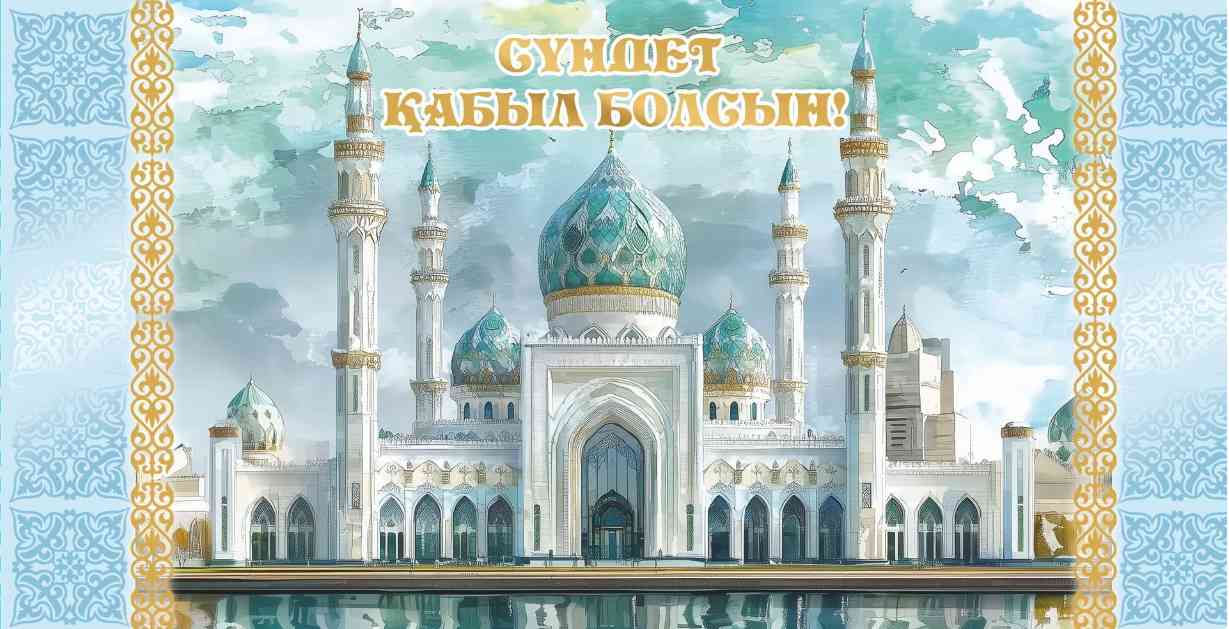 Конверт для денег Алхат СҮНДЕТ ҚАБЫЛ БОЛСЫН