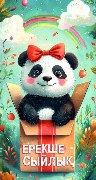 Конверт для денег Алхат ЕРЕКШЕ СЫЙЛЫҚ