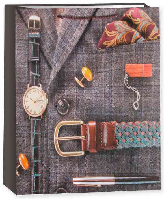 Пакет бумажный L 26х32см Бизнесмен Дизайн №2