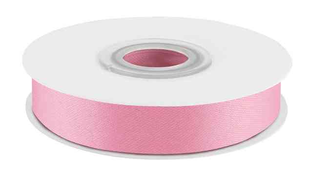 Лента атласная 1,2х22,85м Розовый