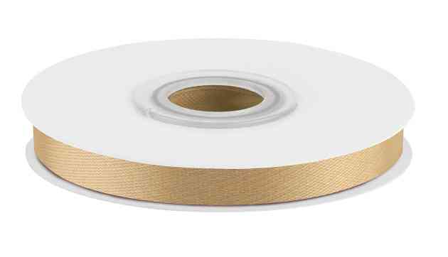 Лента атласная 0,7х22,85м Золото ДБ