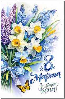 8 Марта С днем Весны!