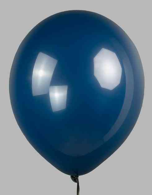 Шар латекс без рисунка 12" 512 металлик Темно-синий (100шт)