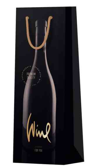 Пакет под бутылку ST 12х36см Black MESHU