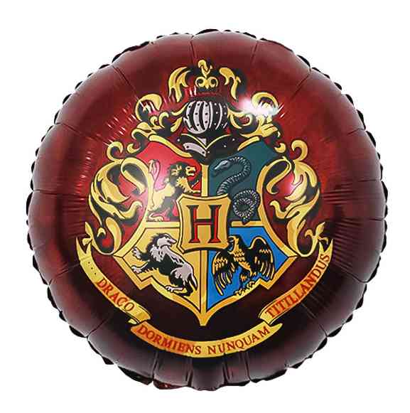 Шар фольга с рисунком 18" FL Круг Волшебная школа Дизайн №2