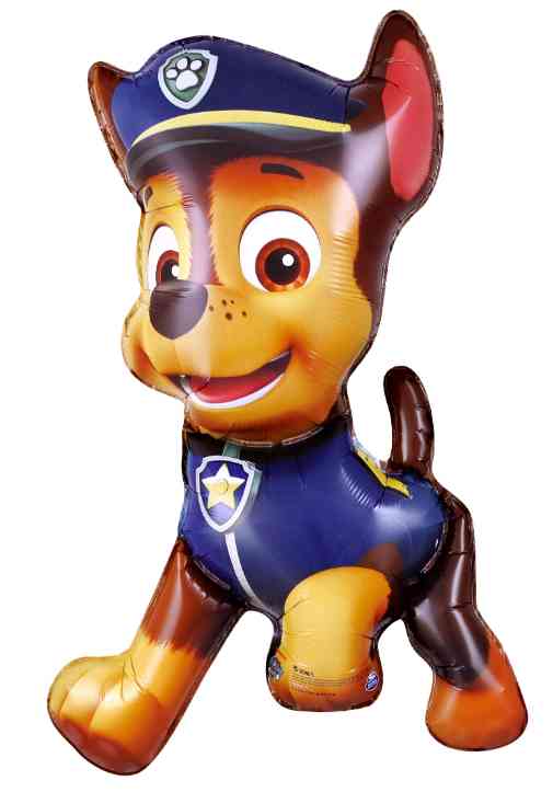 Шар фольга фигура Щенок Полицейский Чейз 24" 61см FL (упак)