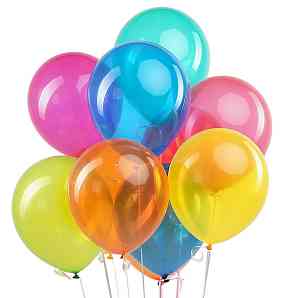 Шар латекс без рисунка 12"ВП кристалл Ассорти (50шт)