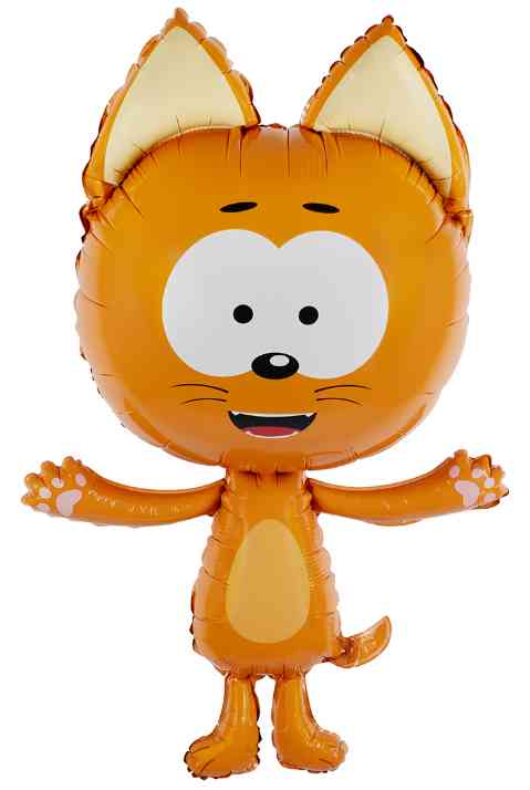 Шар фольга фигура Котенок Котэ 41" 104см FL (упак)