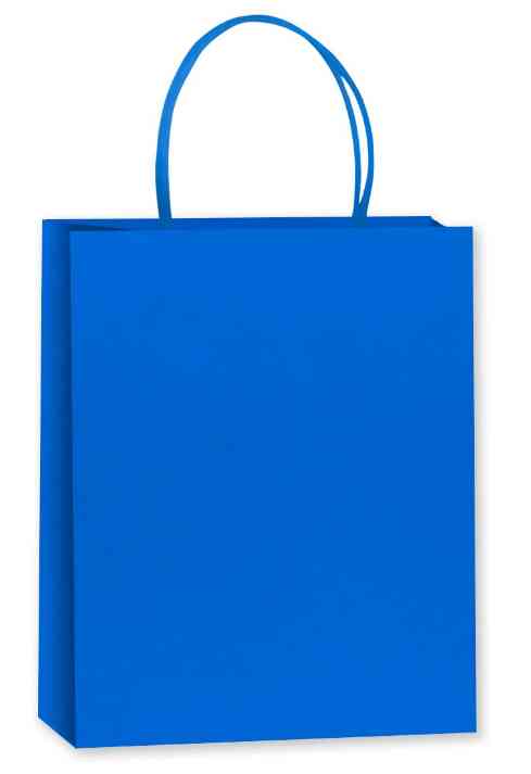 Пакет Крафт 120гр S 12х15см Королевский синий