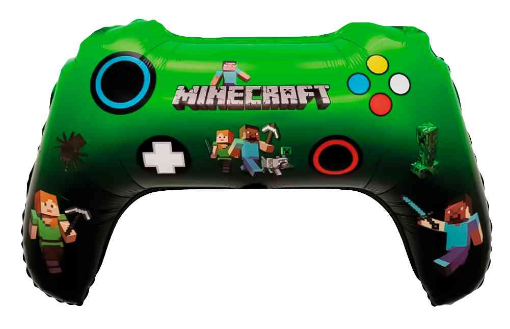 Шар фольга фигура Геймпад Пиксели 27" 69см FL