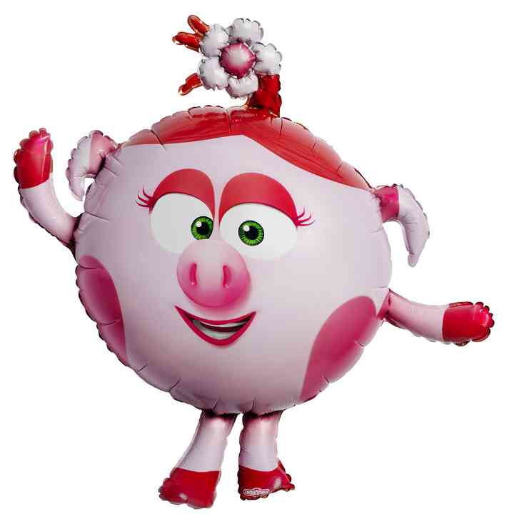 Шар фольга фигура Смешарики Нюша 41" 104см FL (упак)