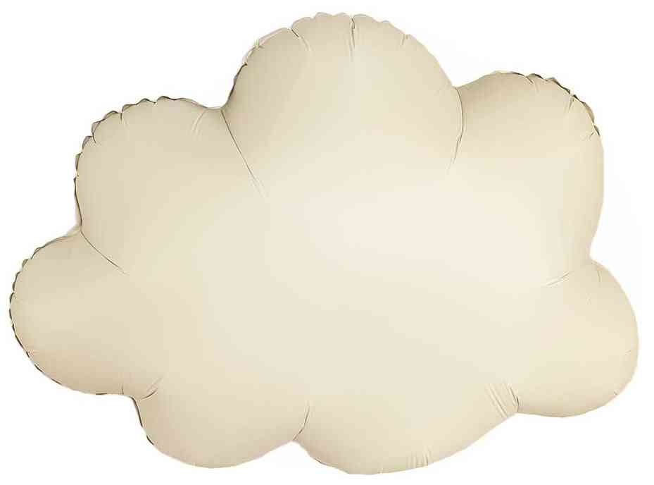Шар фольга фигура Облако Сатин 27" 69смFL (упак)
