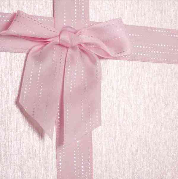 Коробка Квадрат 19х19х10см Чудесный подарок Нежно-розовый ДБ