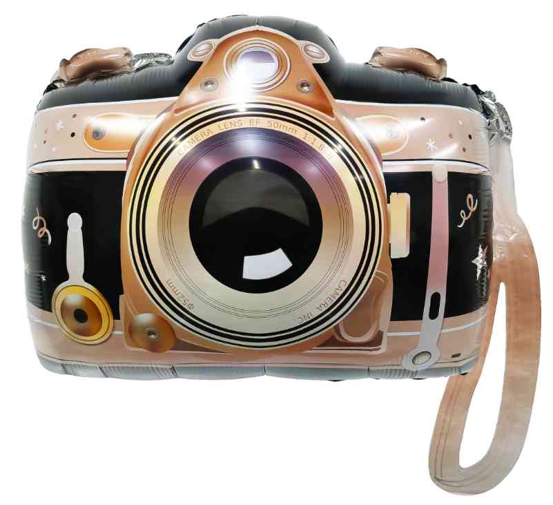 Шар фольга фигура Фотоаппарат 26" 66см FL (упак)