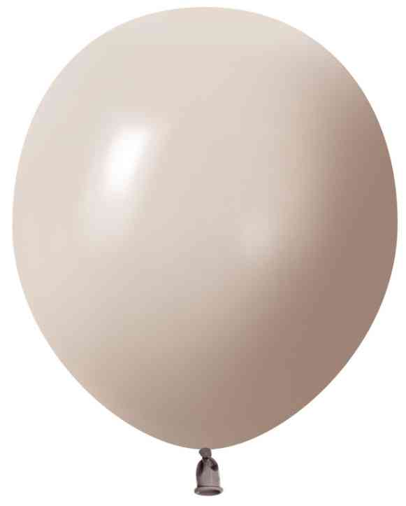 Шар латекс без рисунка 12" 512 пастель Белый песок ретро (100шт)