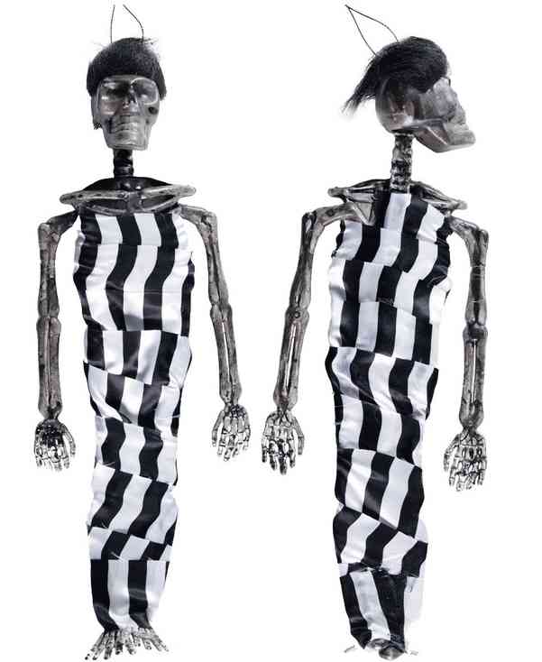 Декоративное украшение Скелет Арестант подвесной 33см ЕУТ