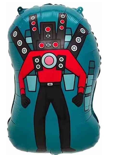 Шар фольга фигура Герой Игры Дизайн №2 26" 66смFL