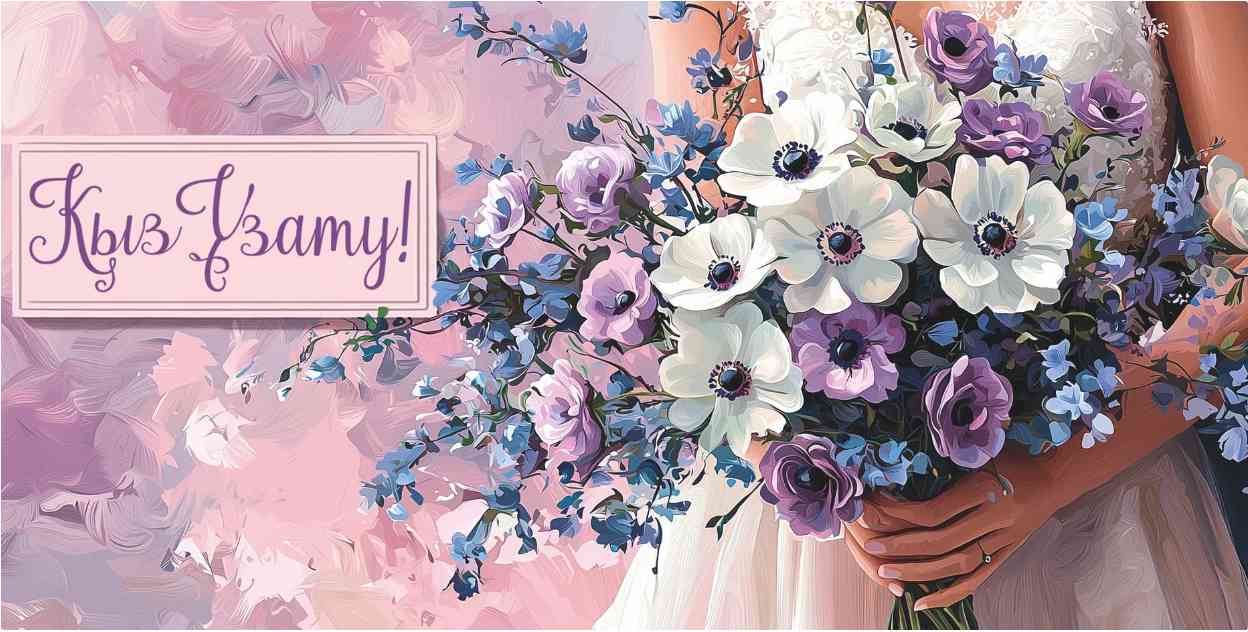 Конверт для денег Қыз Ұзату Алхат