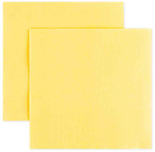 Салфетки бумажные 33х33см Bouquet Colour Желтый (уп20)