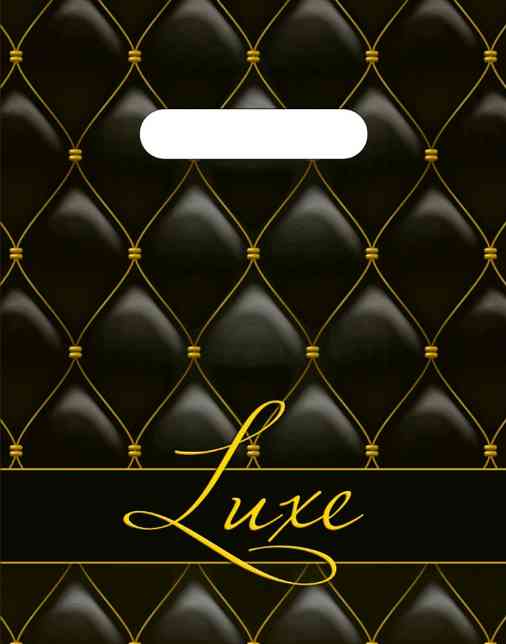 Пакет пэ с вырубной ручкой 20х30см Люкс