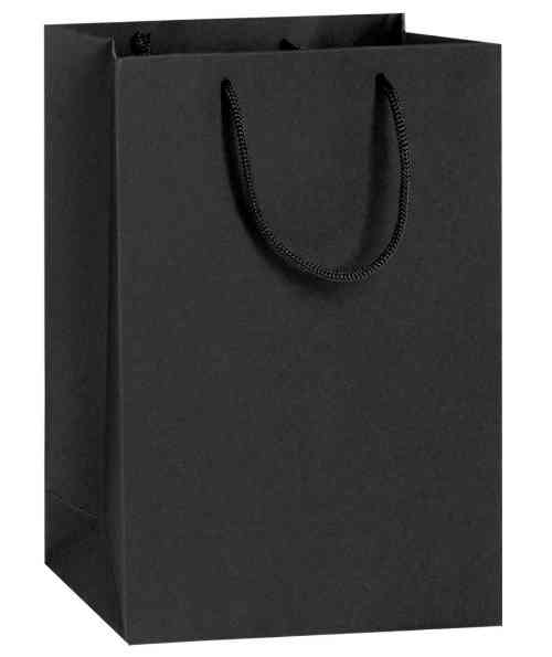 Пакет Крафт 250гр L 26х32см Черный ДБ