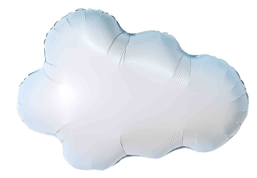 Шар фольга фигура Облако 30" 76смFL (упак)