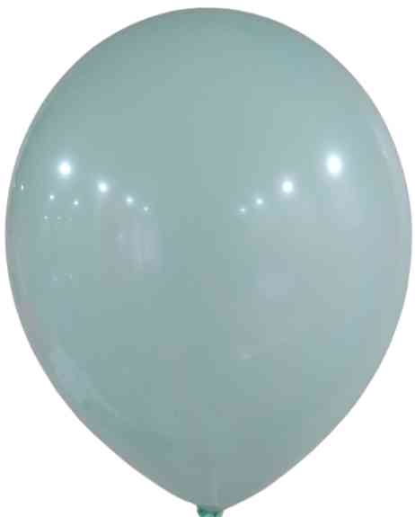 Шар латекс без рисунка 05'' ЗБ H17 Макарун Зеленый (50шт)