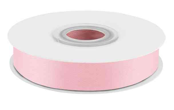 Лента атласная 12х22,85м Нежно-розовый